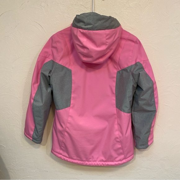 Gerry Girls Ski Jacket Parka Lined Inner Coat Shell Lining Hood Pockets 14/16 - Picture 2 of 7